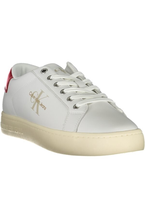 CALVIN KLEIN WHITE MEN'S SPORTS SHOES