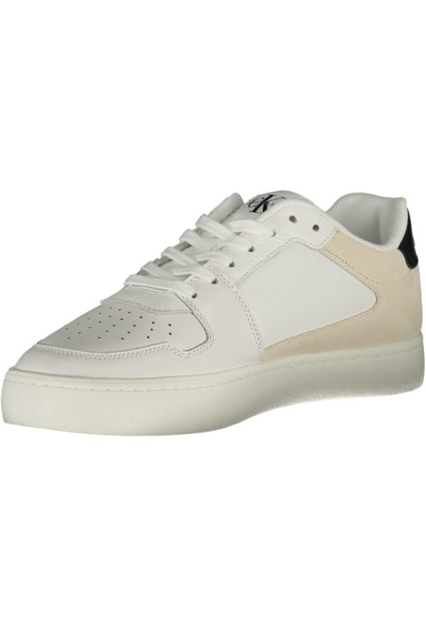 CALVIN KLEIN WHITE MEN'S SPORTS SHOES