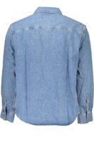 CALVIN KLEIN MEN'S BLUE LONG SLEEVE SHIRT