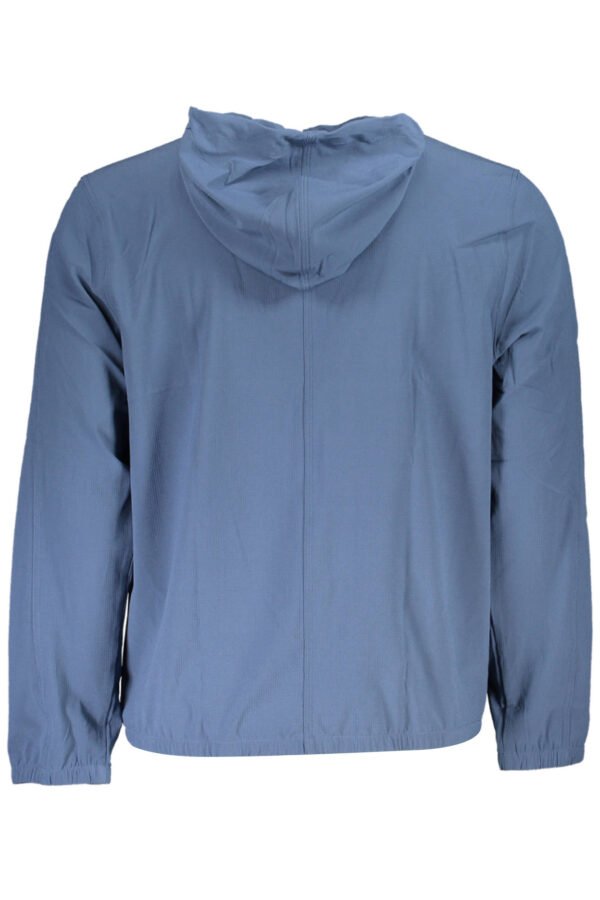CALVIN KLEIN MEN'S BLUE ZIPPED SWEATSHIRT