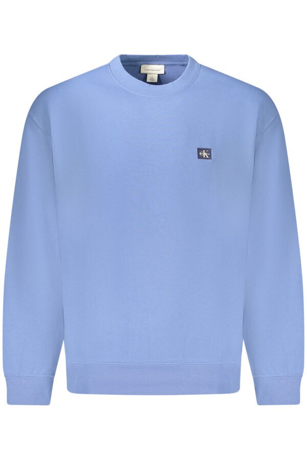 CALVIN KLEIN SWEATSHIRT WITHOUT ZIP MEN BLUE