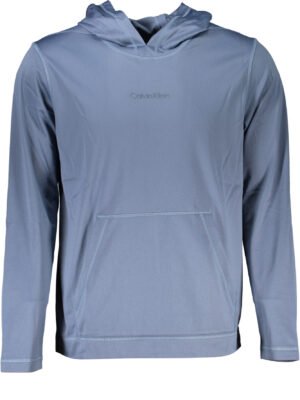 CALVIN KLEIN MEN'S BLUE ZIPLESS SWEATSHIRT