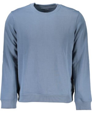 CALVIN KLEIN MEN'S BLUE ZIPLESS SWEATSHIRT