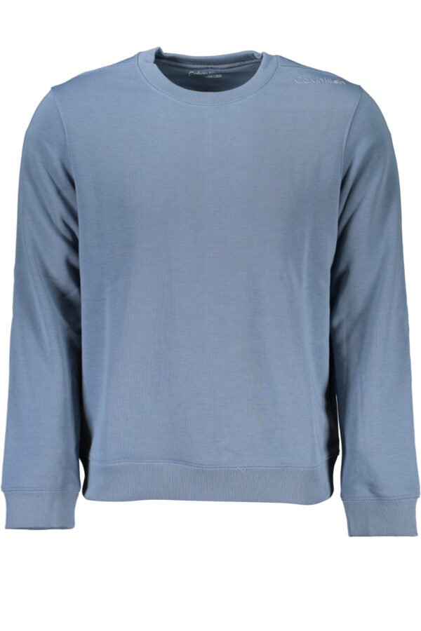 CALVIN KLEIN MEN'S BLUE ZIPLESS SWEATSHIRT