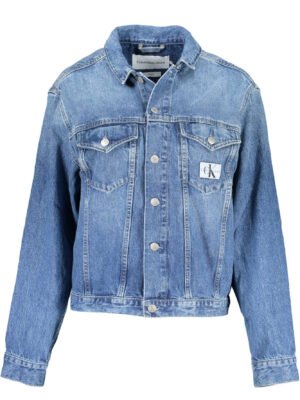 CALVIN KLEIN WOMEN'S LIGHT BLUE SPORTS JACKET