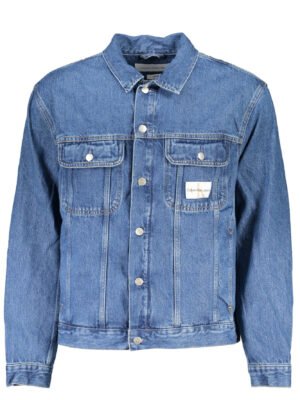 CALVIN KLEIN MEN'S BLUE SPORTS JACKET
