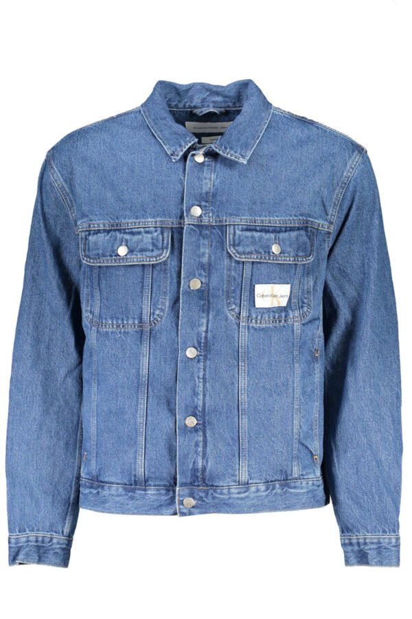 CALVIN KLEIN MEN'S BLUE SPORTS JACKET