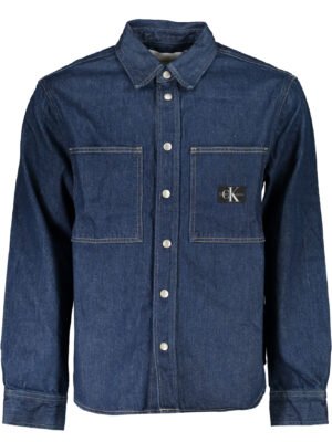 CALVIN KLEIN MEN'S BLUE SPORTS JACKET