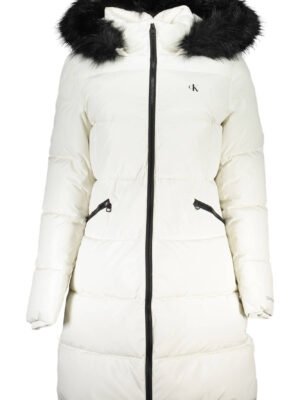 CALVIN KLEIN WHITE WOMEN'S JACKET