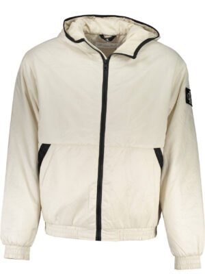 CALVIN KLEIN BEIGE MEN'S JACKET