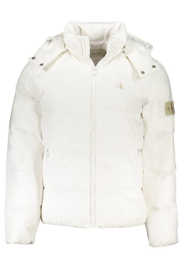 CALVIN KLEIN MEN'S WHITE JACKET