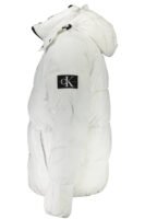 CALVIN KLEIN WHITE MEN'S JACKET