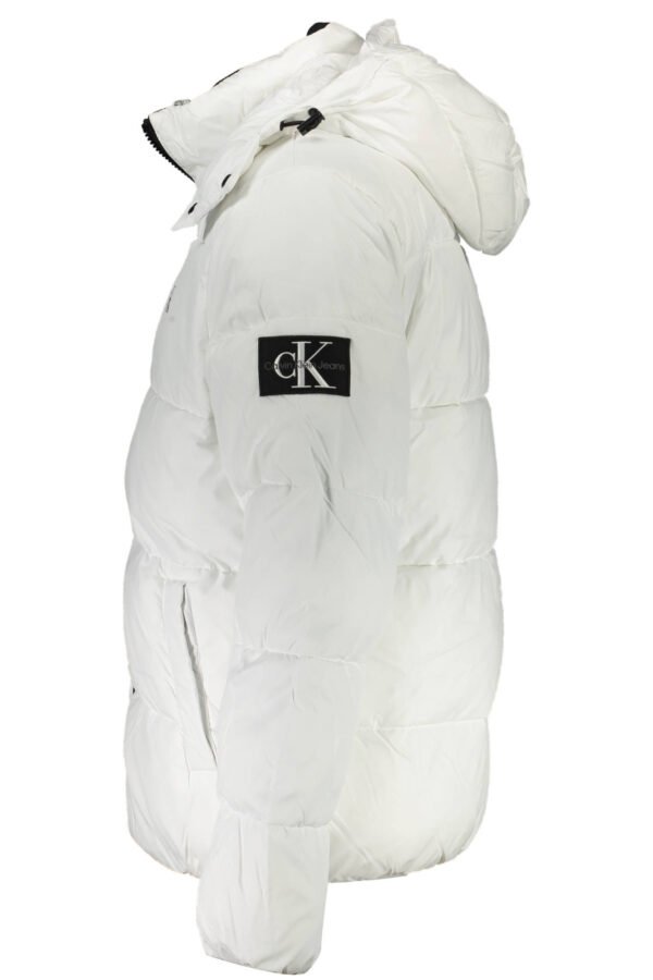 CALVIN KLEIN WHITE MEN'S JACKET