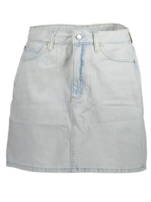 CALVIN KLEIN WOMEN'S LIGHT BLUE SHORT SKIRT