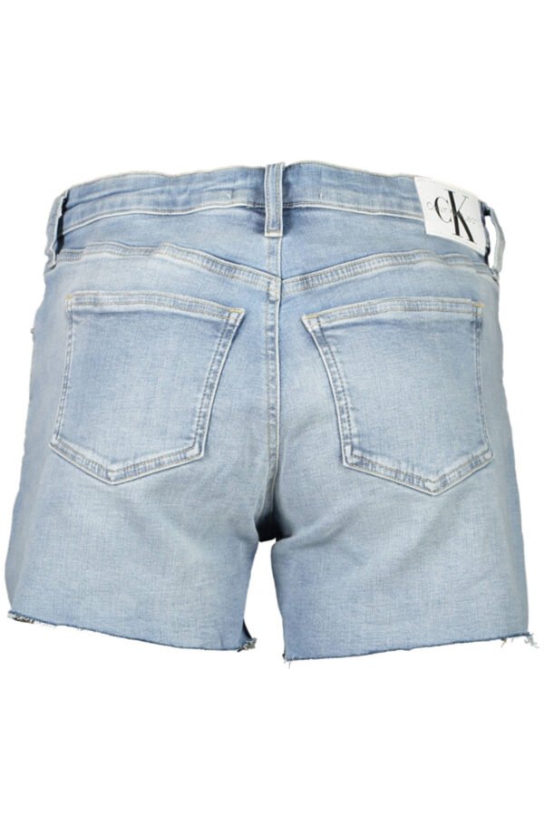 CALVIN KLEIN JEANS SHORT WOMAN LIGHT BLUE