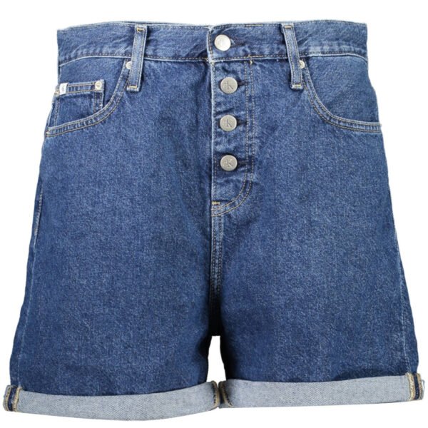 CALVIN KLEIN JEANS SHORT WOMAN BLUE