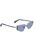 CALVIN KLEIN WOMEN'S SUNGLASSES SILVER