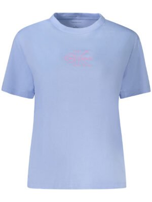 CALVIN KLEIN WOMEN'S SHORT SLEEVE T-SHIRT BLUE
