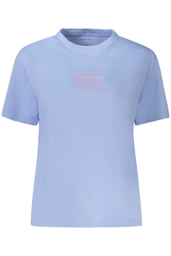 CALVIN KLEIN WOMEN'S SHORT SLEEVE T-SHIRT BLUE