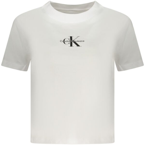 CALVIN KLEIN SHORT SLEEVE T-SHIRT WOMEN WHITE