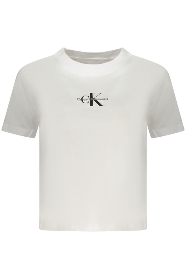 CALVIN KLEIN SHORT SLEEVE T-SHIRT WOMEN WHITE