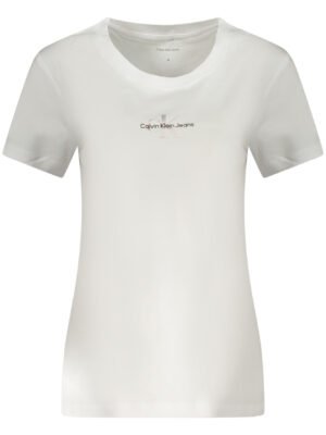 CALVIN KLEIN SHORT SLEEVE T-SHIRT WOMEN WHITE