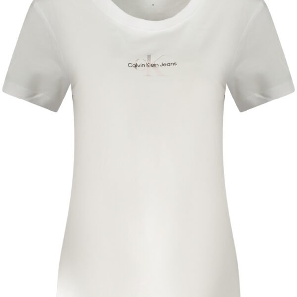 CALVIN KLEIN SHORT SLEEVE T-SHIRT WOMEN WHITE