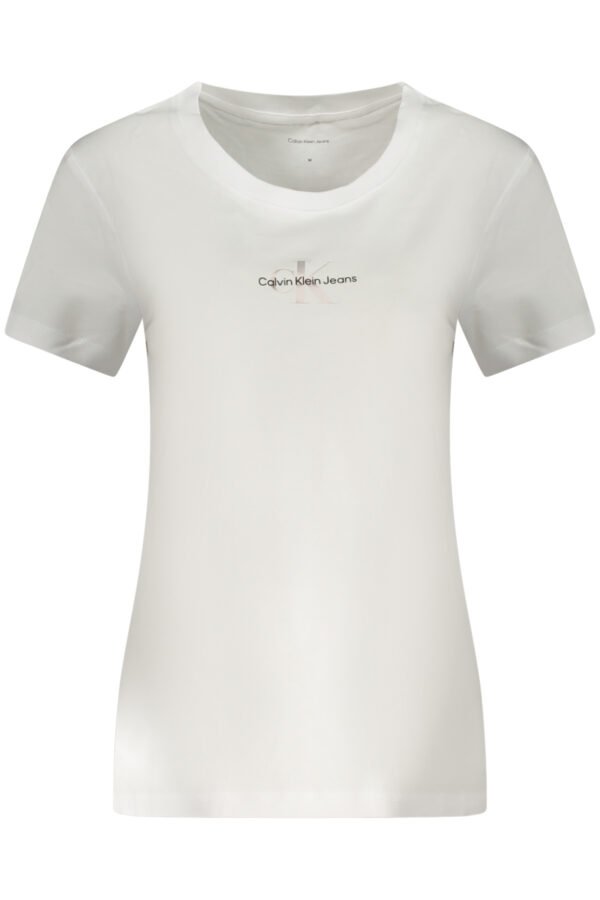 CALVIN KLEIN SHORT SLEEVE T-SHIRT WOMEN WHITE