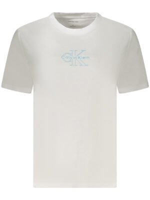 CALVIN KLEIN SHORT SLEEVE T-SHIRT WOMEN WHITE