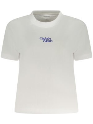 CALVIN KLEIN SHORT SLEEVE T-SHIRT WOMEN WHITE