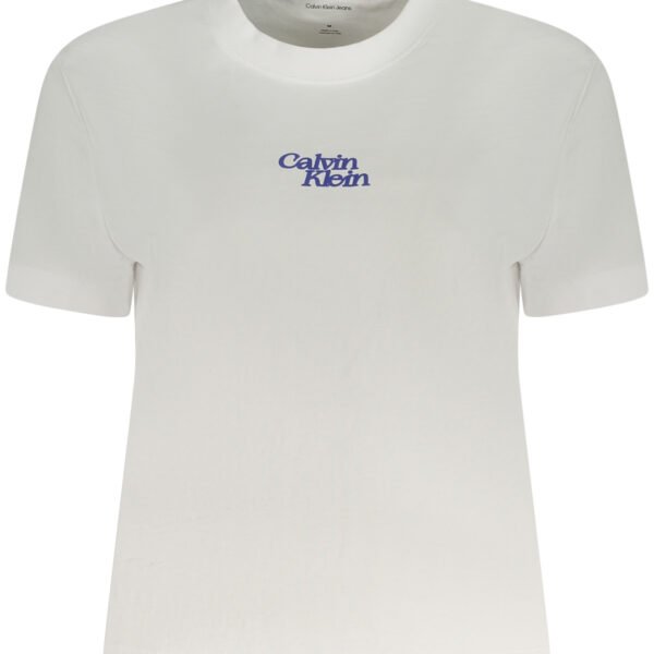CALVIN KLEIN SHORT SLEEVE T-SHIRT WOMEN WHITE