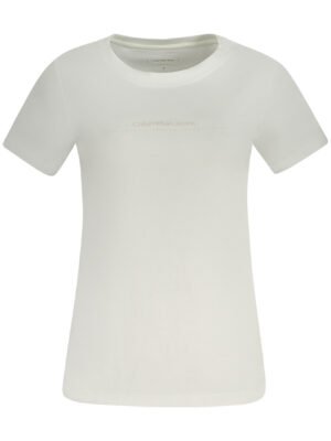 CALVIN KLEIN SHORT SLEEVE T-SHIRT WOMEN WHITE