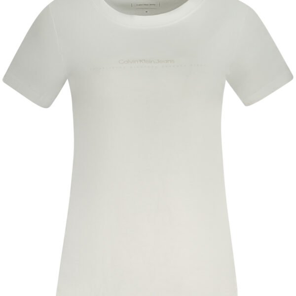 CALVIN KLEIN SHORT SLEEVE T-SHIRT WOMEN WHITE