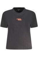 CALVIN KLEIN SHORT SLEEVE T-SHIRT WOMEN BLACK