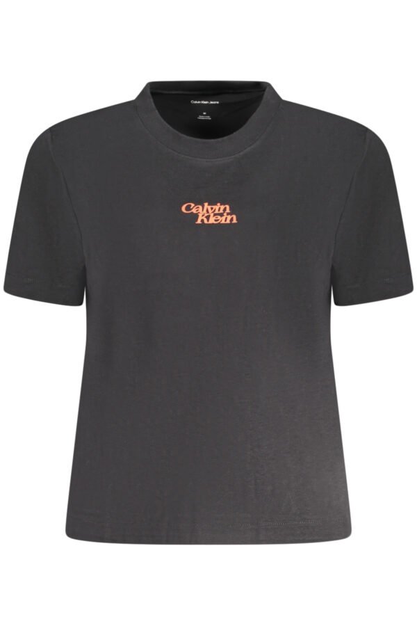 CALVIN KLEIN SHORT SLEEVE T-SHIRT WOMEN BLACK