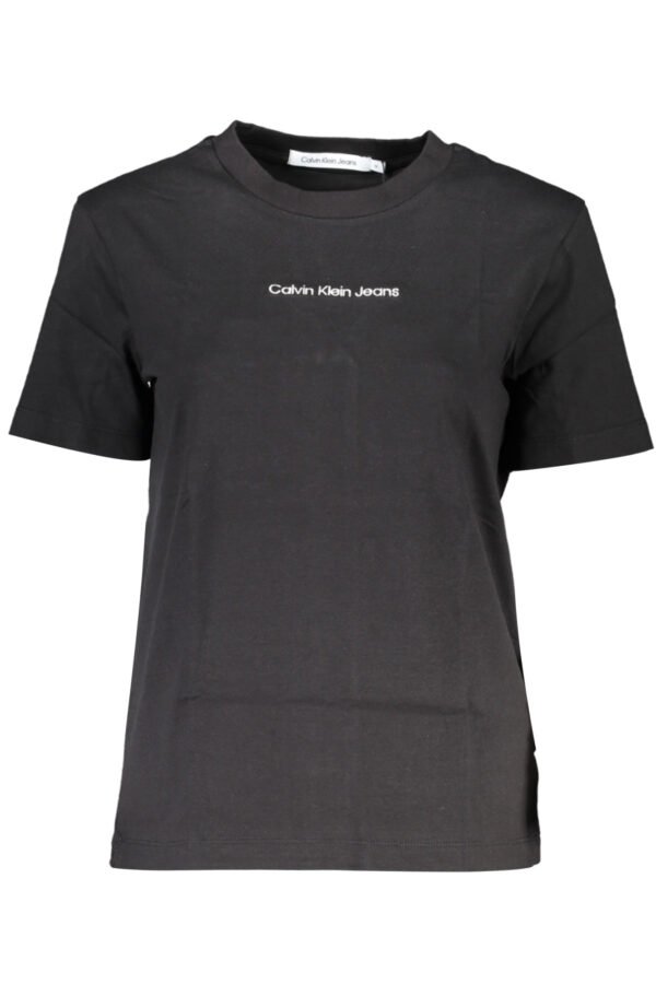 CALVIN KLEIN SHORT SLEEVE T-SHIRT WOMEN BLACK