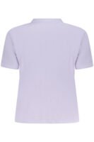 CALVIN KLEIN WOMEN'S SHORT SLEEVE T-SHIRT PURPLE