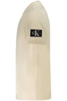 CALVIN KLEIN SHORT SLEEVE T-SHIRT MEN BEIGE