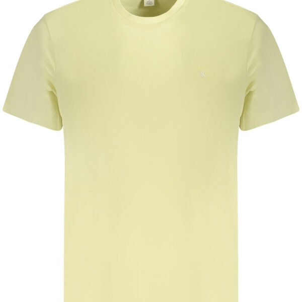 CALVIN KLEIN MEN'S SHORT SLEEVE T-SHIRT YELLOW
